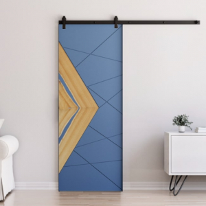 Фото раздвижной двери Slab Decor (ambar) 5 ВОЛНА в ASMarket