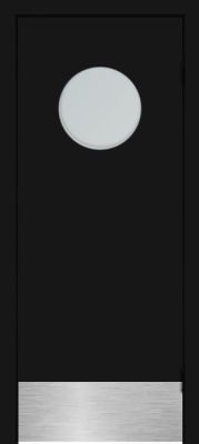 Р- Гладь-1 круглое окно (отбойник низ)