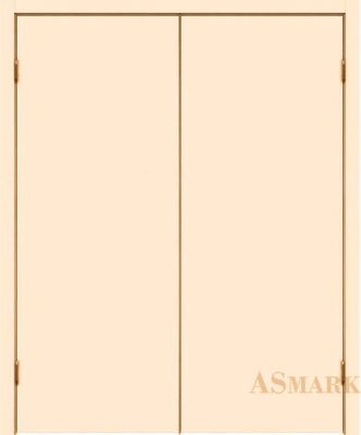 А- Гладь двухстворчатая