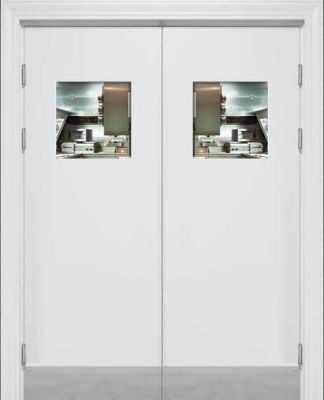 А- Гладь-2 двойная, квадратное окно (отбойная доска низ)