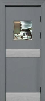 Р- Гладь-2 квадратное окно (отбойная полоса низ + центр)