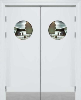 Д- Волна-1 двойная, круглое окно (отбойная пластина низ)