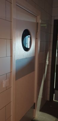 Гладь-1 круглое окно (отбойная пластина низ + центр) х1