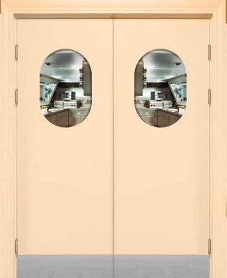 Р- Гладь-3 двойная, овальное окно (отбойная пластина низ)