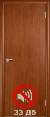 Картинка двери ДППГ-1 33 дБ экошпон СПб || ASMarket