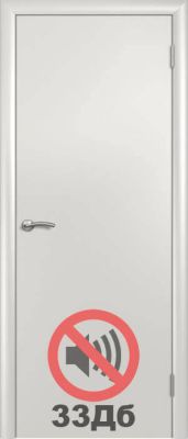 Картинка двери ДППГ-1 33 дБ экошпон СПб || ASMarket