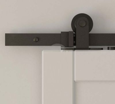 Амбарный механизм "Короткий Ролик" АМ-05 для межкомнатных дверей