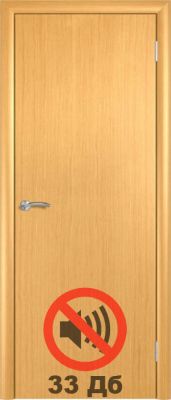 Картинка двери ДППГ-1 33 дБ экошпон СПб || ASMarket